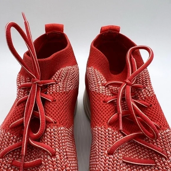 FIT FLOP WOMENS CORAL UBER KNIT SLIP ON HIGHTOP SNEAKERS 9.5 - Picture 11 of 13